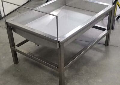 stainless steel commercial kitchen tables and sinks