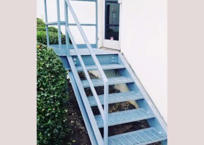 Metal Stairs Fabricated in Greenville South Carolina by Upstate Welding and Fabrication