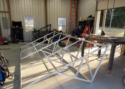 awning frame fabrication