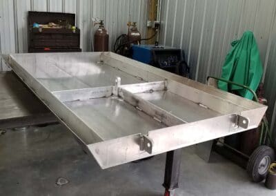 welding and fabricating custom pans